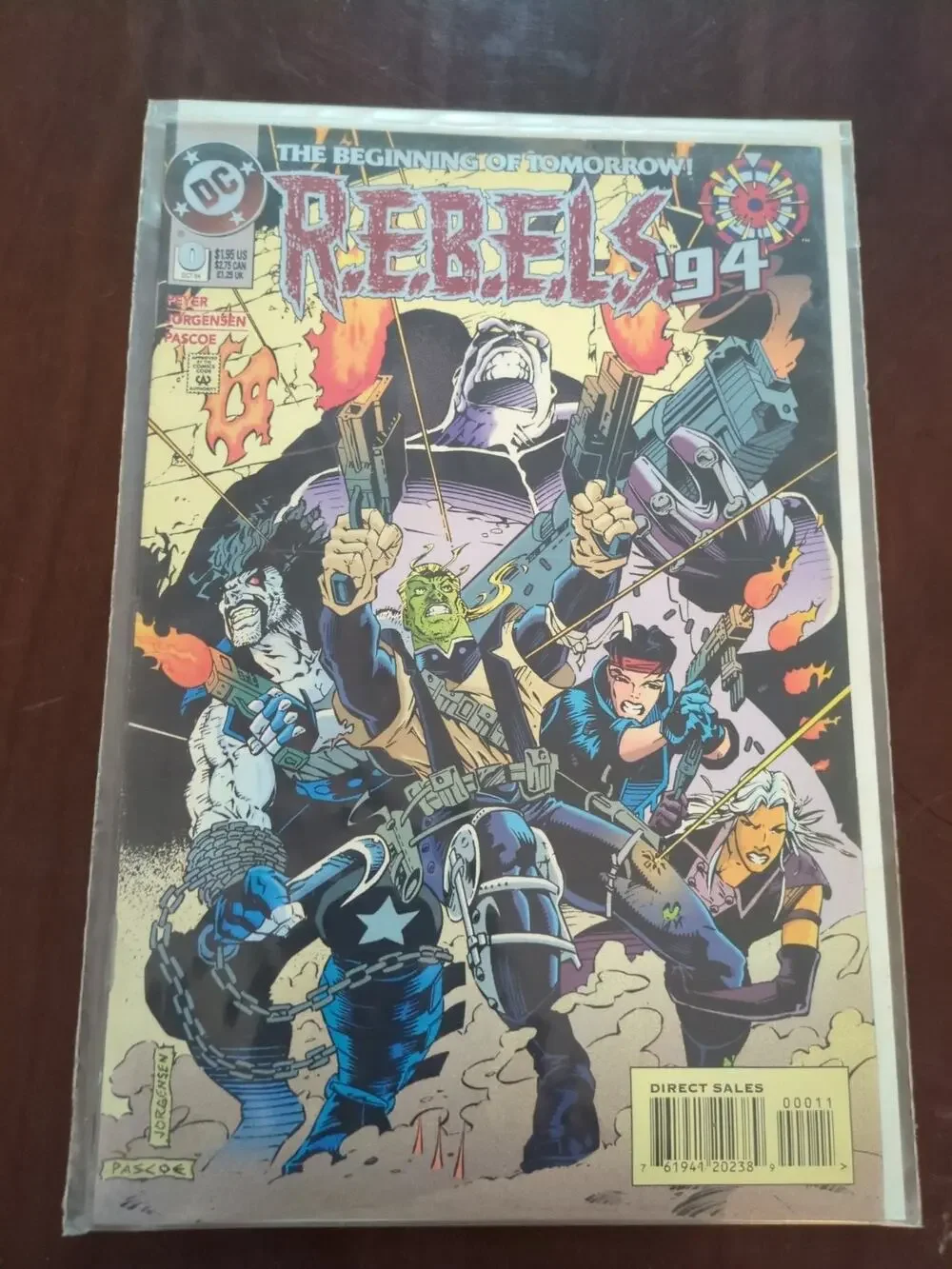 R.E.B.E.L.S. '94 #0 - Legion of Superheroes - NM